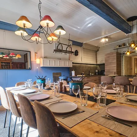 Jacuzzi Sauna Terrasse Venosc Semesterbostad